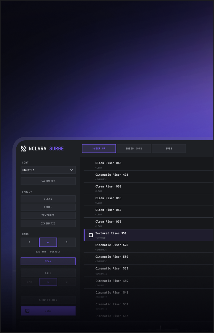 SURGE plugin interface