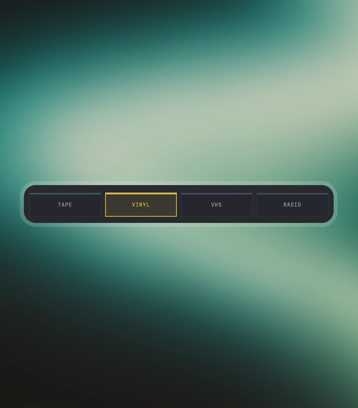 Nolvra Relic machine slots with VINYL selected