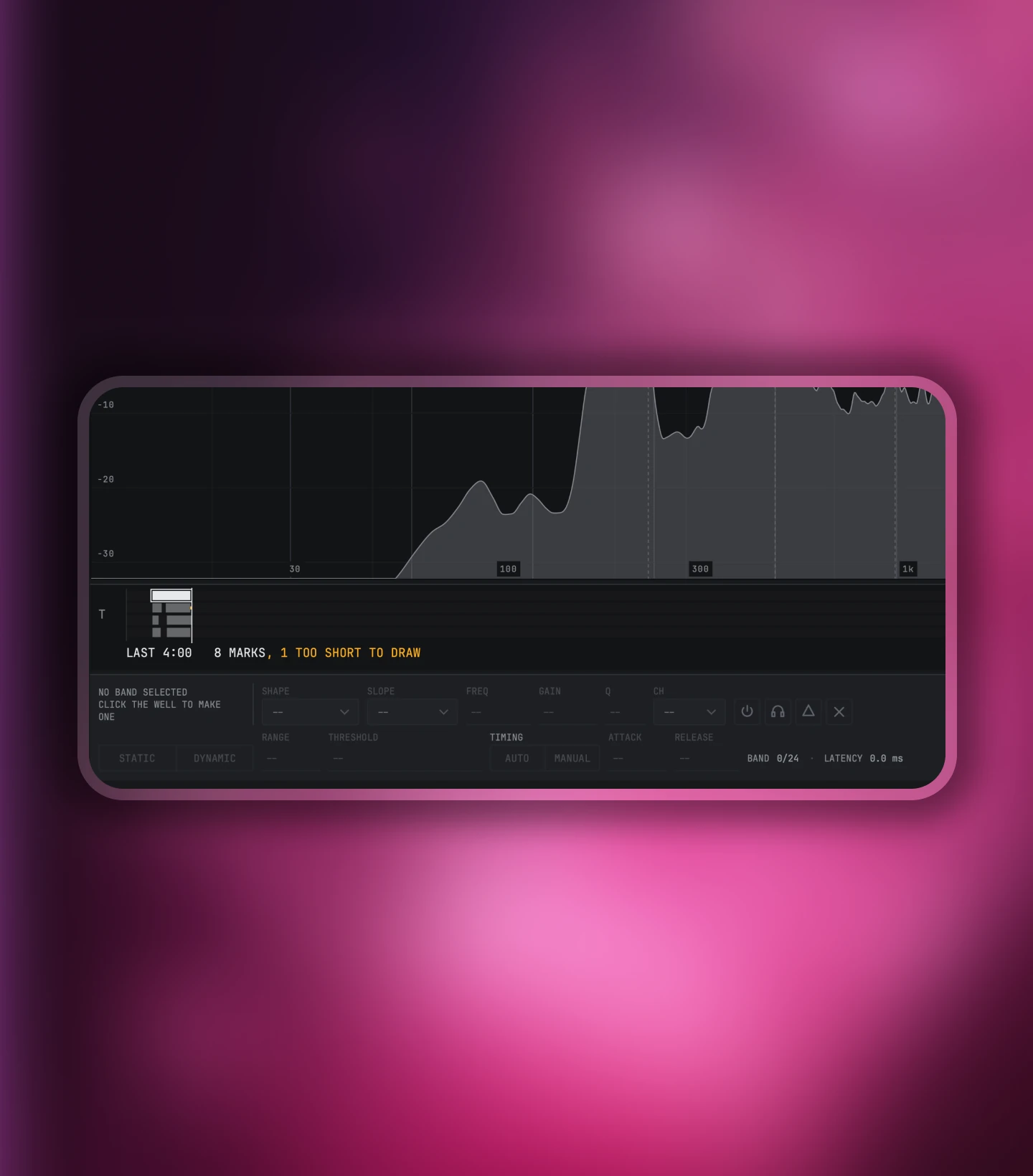 Nolvra RIDGE interface